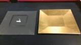 10 Gold Square Plate Chargers