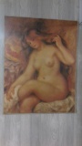 Red Haired Woman The Bath, Renoir Artograph