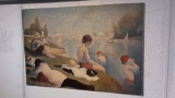 Bathing at Asniers Artograph by Seurat