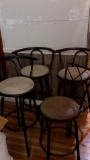 4 Swivel Stools