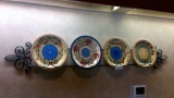 Decorative Plates & Shelf