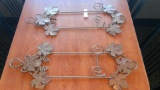 Set of 2 Metal Wall Decor