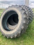 4 18.4x42 Used Tractor Tires