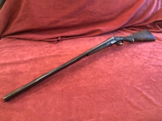 W. Richards Double Barrel Shotgun