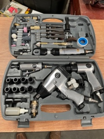 Devill Bits Air Air tool Kit - Ratchet,Impact,Chisel Cutoff & Accessories