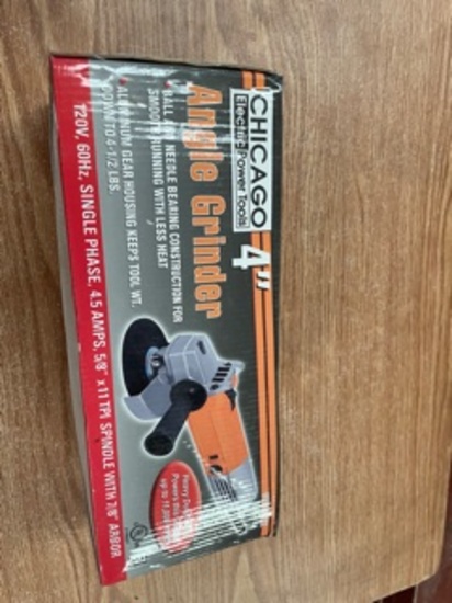 Chicago 4" Angle Grinder NIB