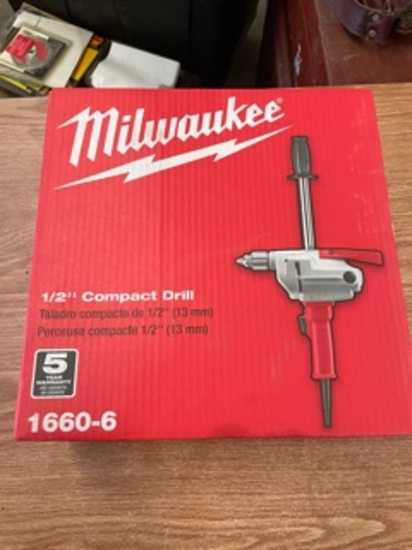 Milwaukee 1660-6 1/2" Compact Drill NIB