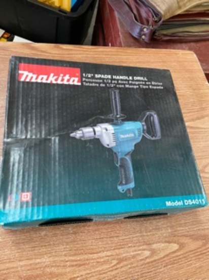 Makita DS 4011 1/2" Spade Handle Drill NIB