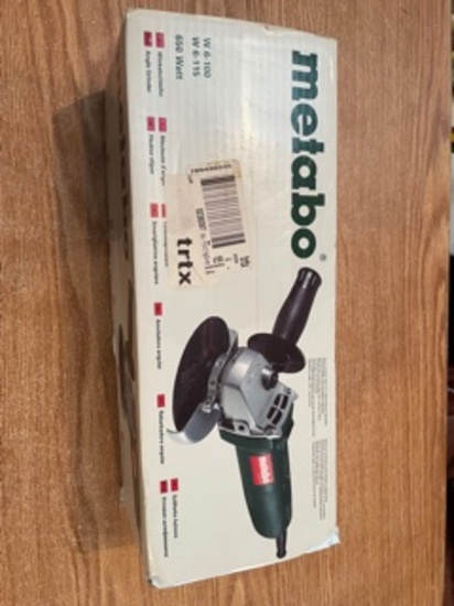 Metabo W6-115 Angle Grinder NIB