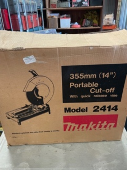 Makita 2414 14" Portable Cutoff w/Quick Release Vice NIB