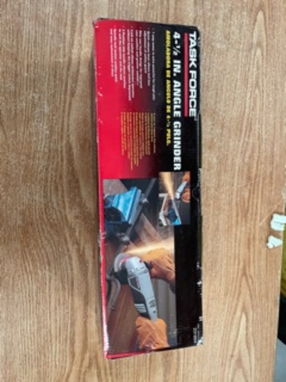 TaskForcee 4 1/2" Angle Grinder NIB