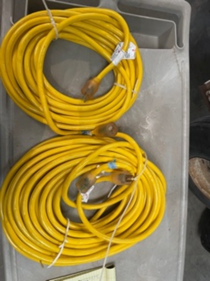 100' 10 Gauge 3 Wire Extension Cord USED