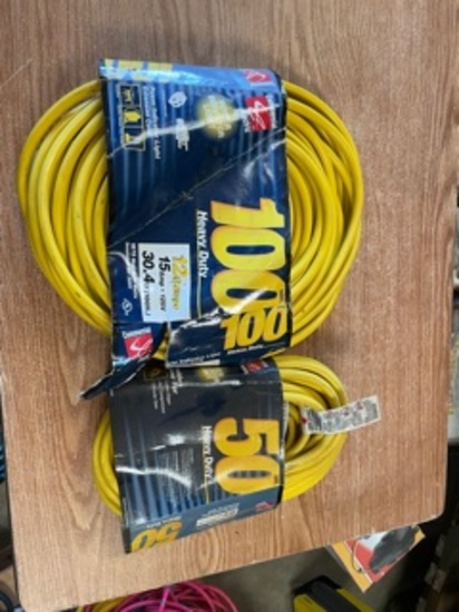 150' 12 Gauge 3 Wire Extension Cord NEW