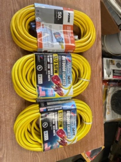 150' 12 Gauge 3 Wire Extension Cord NEW