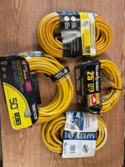 150' 12 Gauge 3 Wire Extension Cord NEW