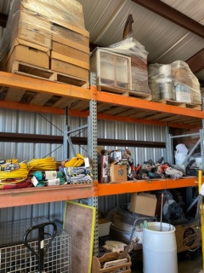 24' of 5 1/2' Pallet Rocking 10' High