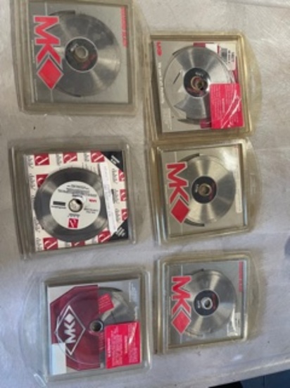 6 4" MK Diamond Blades NIB