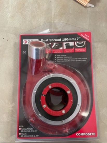 Pullman Ermator 7" Vacuum Dust Shroud NIB