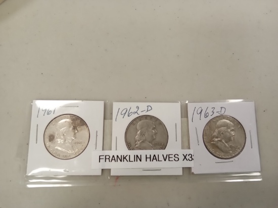 Franklin half dollars