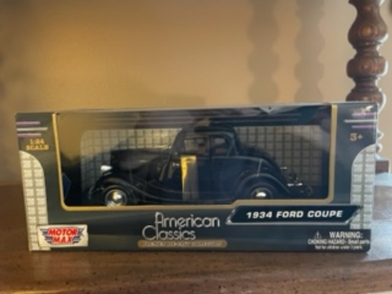 1934 Ford Coupe 1/24 Scale American Classic
