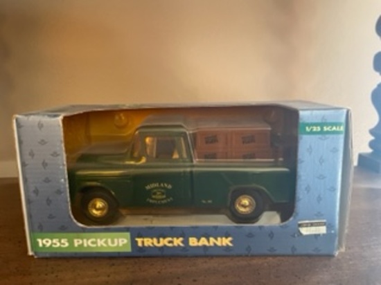 1955 Pickup Truck Bank 1/25 Scale