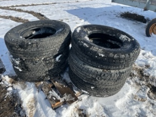 6 235/80R16 10 ply tires