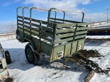 TP 50 1 1/2 ton single axle military trailer