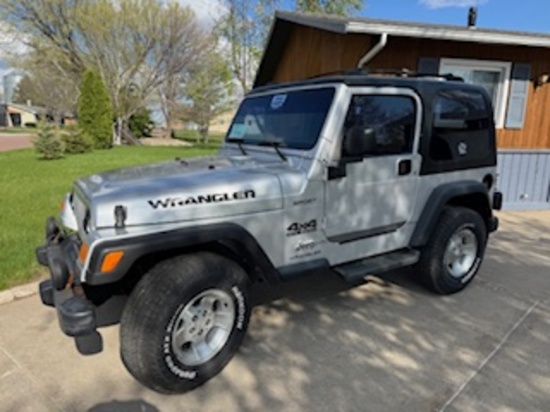 2003 JEEP WRANGLER SPORT