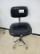Black tall Rolling Chair