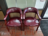 2 Leather Executive Chairs
