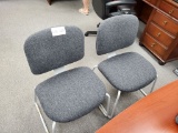 Two Gray Chairs