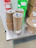 12 Rolls of brown packing tape