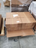 Pallet of 18x12x10 boxes