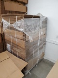 Pallet of box inserts