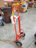 Orange Barrel Cart
