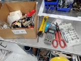 Sockets, allen wrenches, metal sheers
