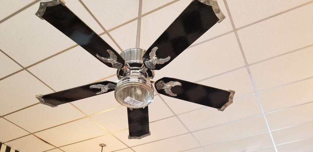 Harley Davidson Ceiling Fan Estate Personal Property Lamps