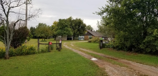 Beautiful Rock Home Built in 1976 on 6.8 Acres, 1841 Sqft, 4 Bd, 3Bath, 2 Car Garage, Stainless