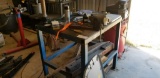 Workbench with Vise & Drill Press