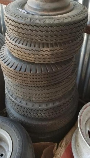 Lot of Tires - 8 inch & 12 inch
