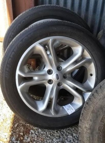 2 - Ford 20 inch Tire & Wheels