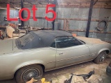 Lot 5: 1971 Mercury Cougar 2 door convertible, 351 Cleveland, auto with 80,333 miles VIN: