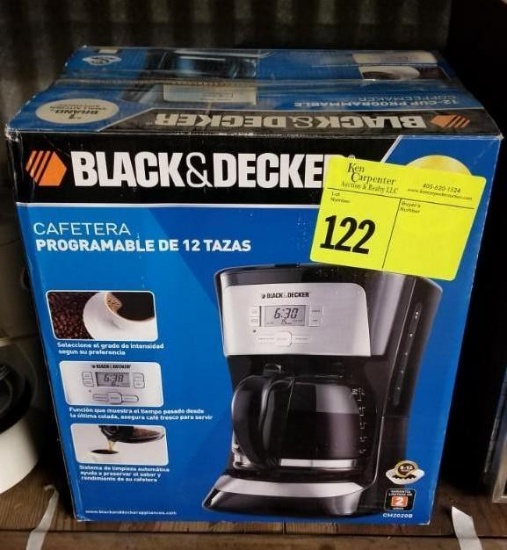 Black & Decker 12 Cup Coffee Pot