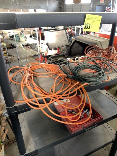 5' Plastic Rack, Electric Cords & Air Filters