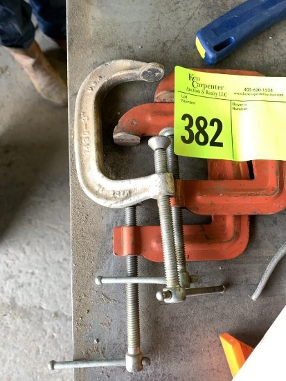 3 - 3" Clamps
