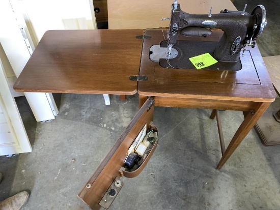 White Rotary Sewing Machine
