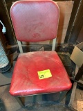 Metal Framed Cushioned Chair