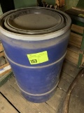 Plastic Barrel w/ Clamp Tight Lid - 32