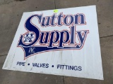 Metal Sutton Supply Sign