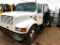 2001 International 4700 Truck Liner/piston needed, radiator, fan shroud, good transmission, has Good